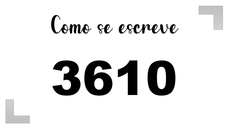 Imagem do número 3610