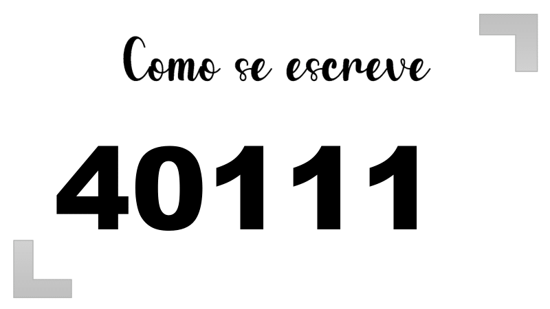 Imagem do número 40111