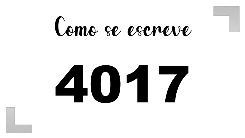 Imagem do número 4017