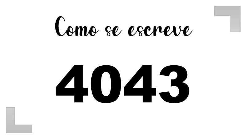 Imagem do número 4043