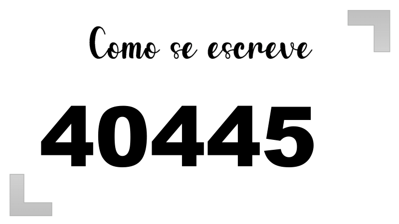 Imagem do número 40445