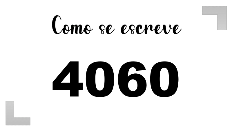 Imagem do número 4060