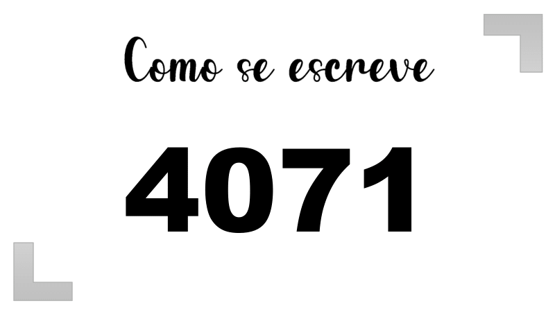 Imagem do número 4071