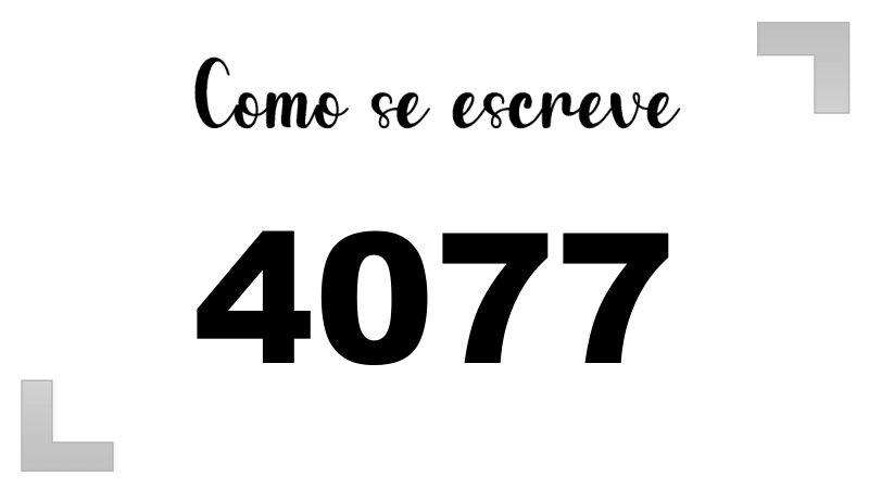 Imagem do número 4077
