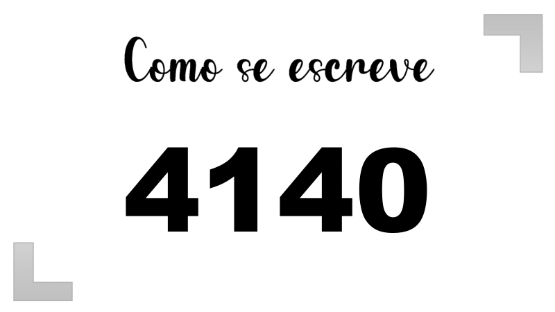 Imagem do número 4140