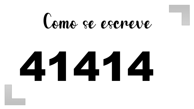 Imagem do número 41414