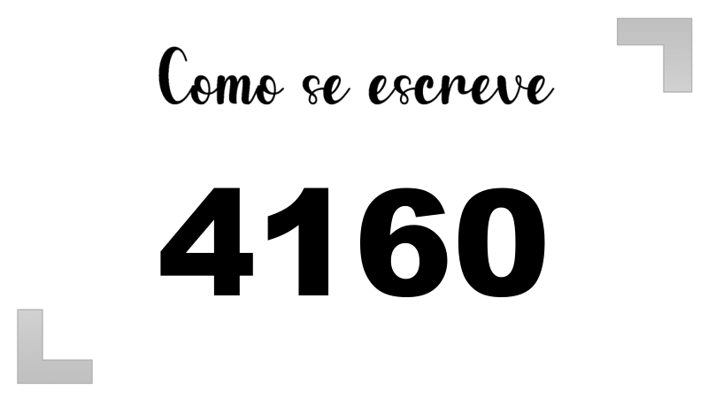 Imagem do número 4160