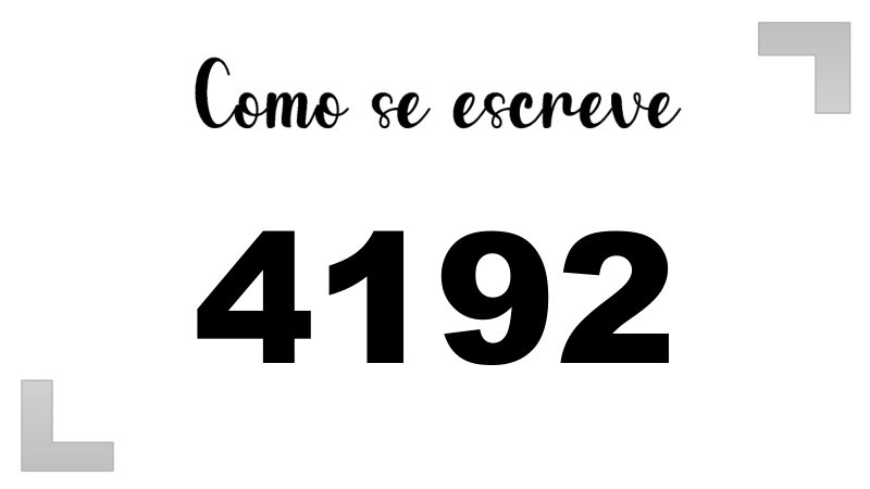 Imagem do número 4192