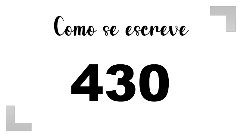 Imagem do número 430