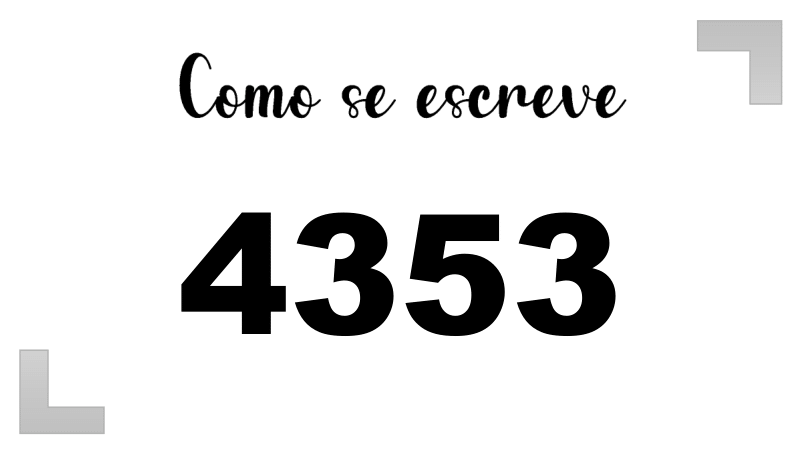 Imagem do número 4353
