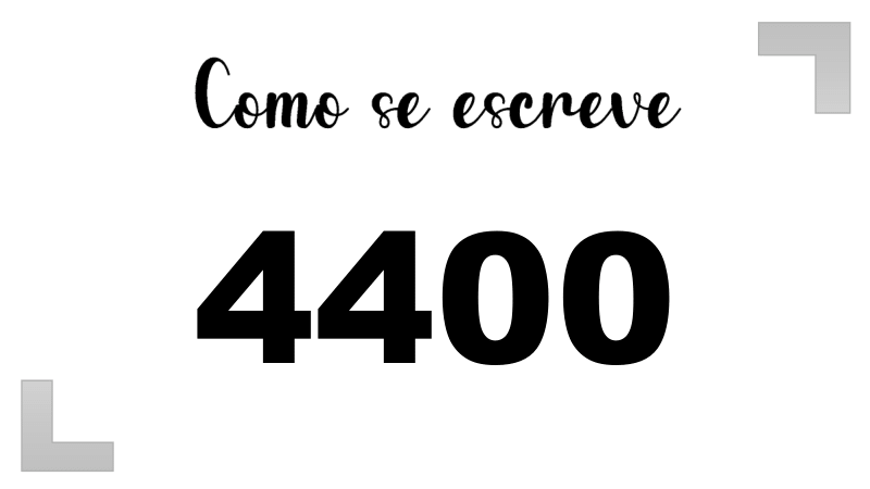Imagem do número 4400