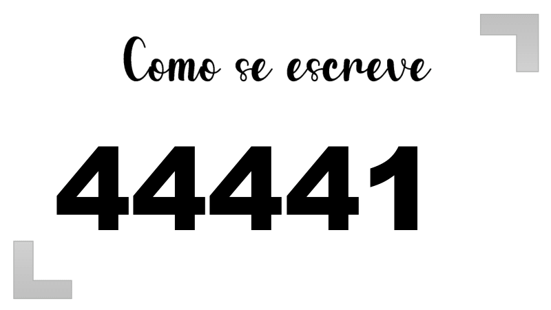 Imagem do número 44441