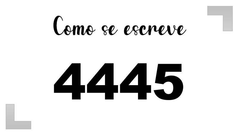 Imagem do número 4445