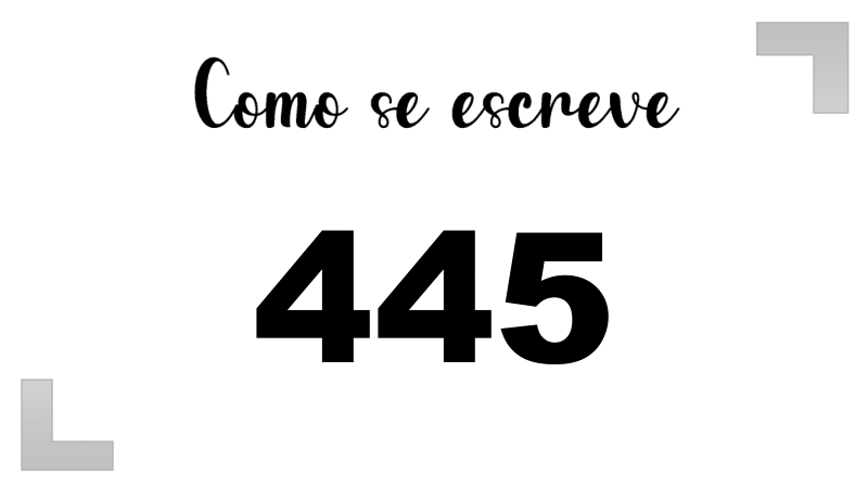 Imagem do número 445