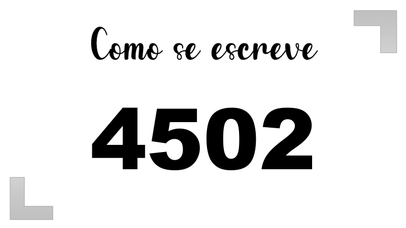 Imagem do número 4502