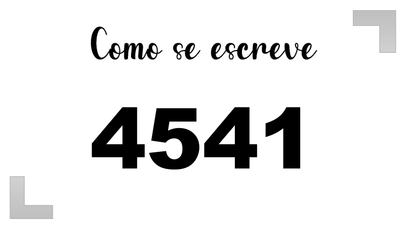 Imagem do número 4541
