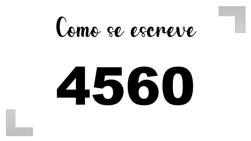 Imagem do número 4560