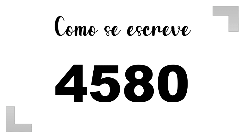 Imagem do número 4580