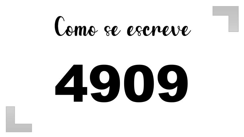 Imagem do número 4909