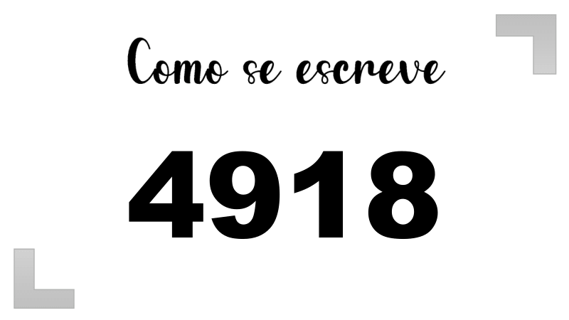 Imagem do número 4918