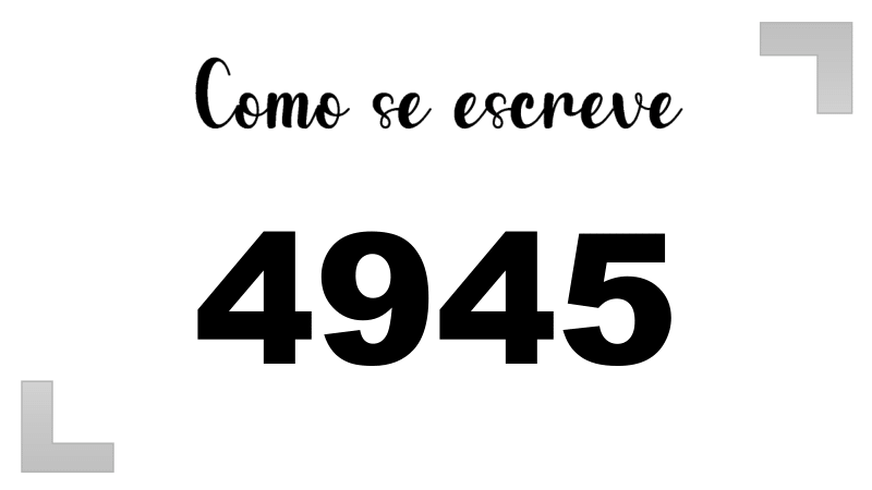 Imagem do número 4945