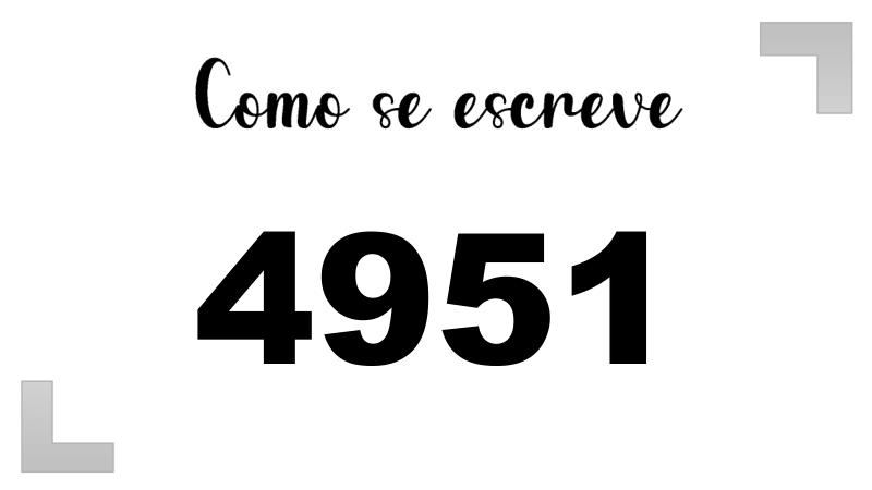Imagem do número 4951