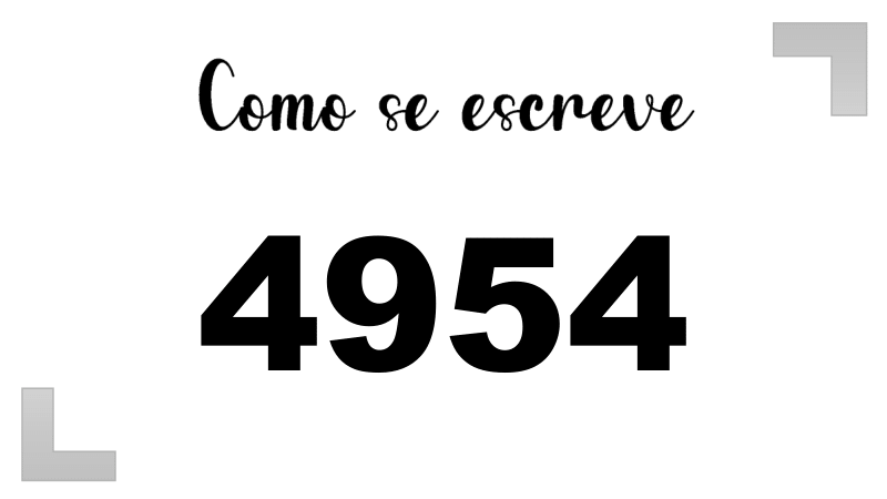 Imagem do número 4954