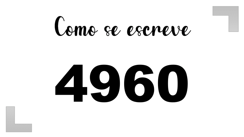Imagem do número 4960