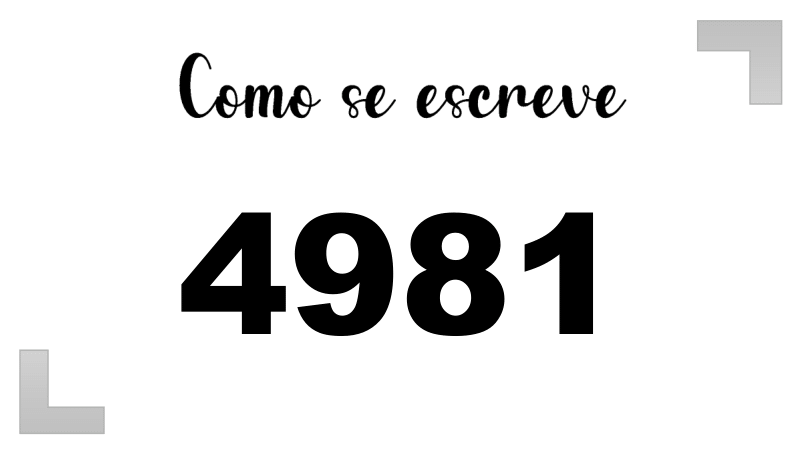 Imagem do número 4981