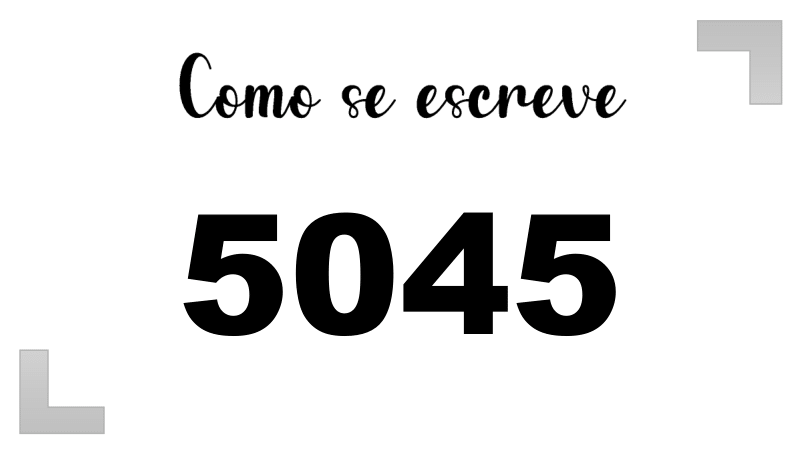 Imagem do número 5045