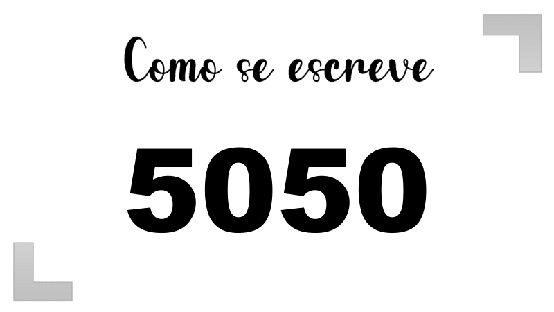 Imagem do número 5050