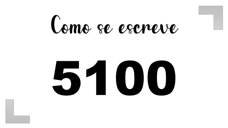 Imagem do número 5100