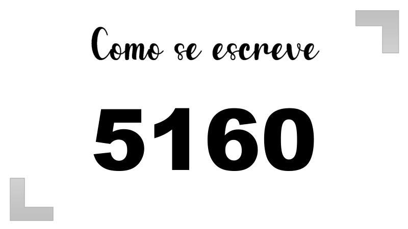 Imagem do número 5160