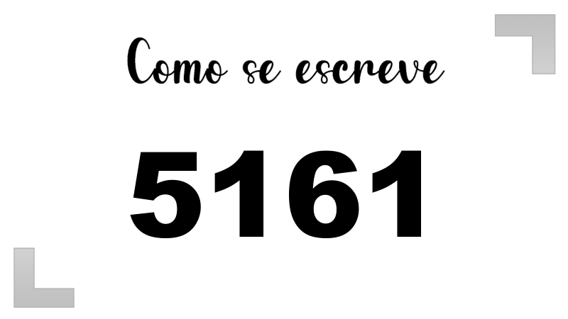 Imagem do número 5161