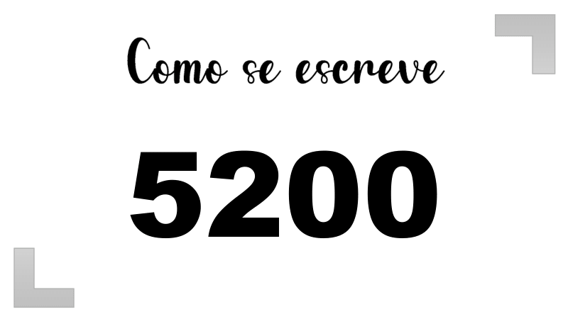 Imagem do número 5200