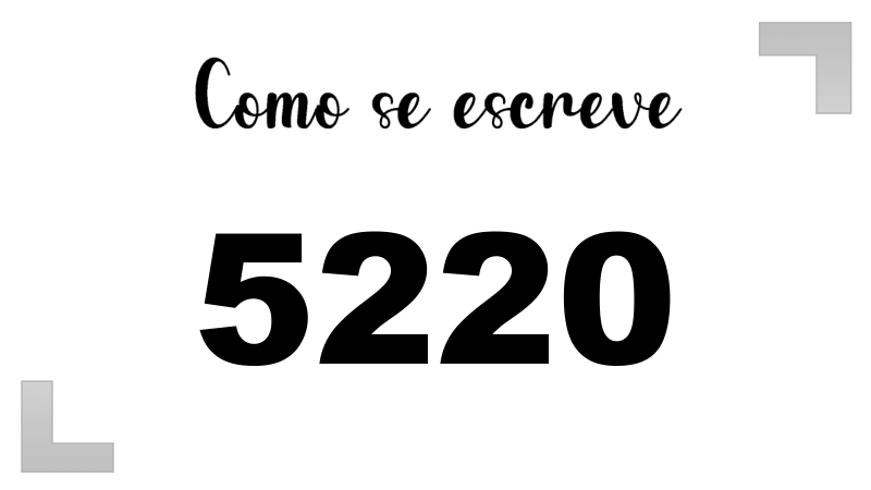 Imagem do número 5220