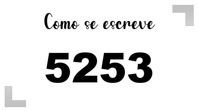 Imagem do número 5253