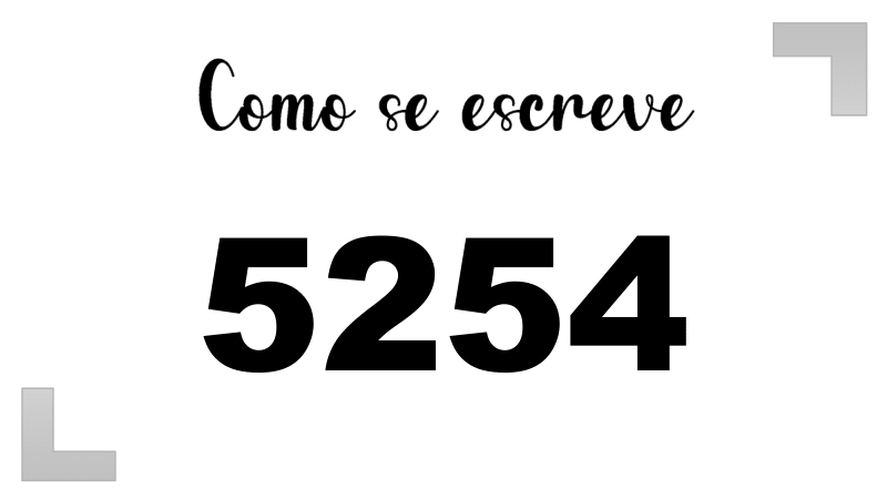 Imagem do número 5254
