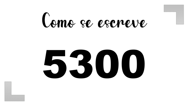 Imagem do número 5300