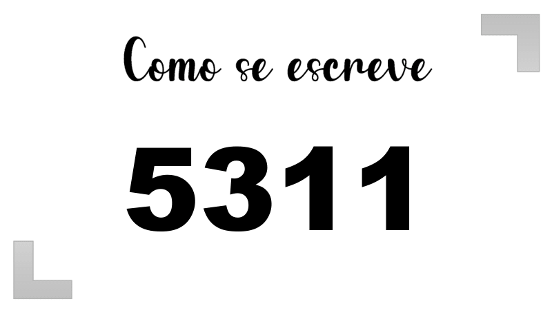 Imagem do número 5311