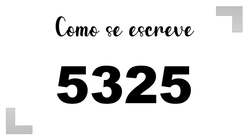 Imagem do número 5325