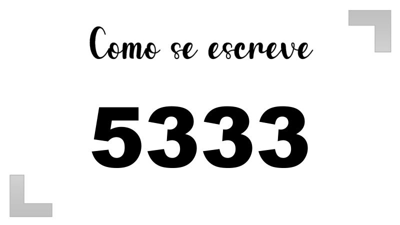 Imagem do número 5333