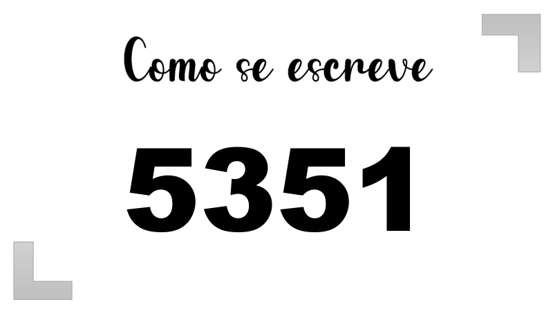 Imagem do número 5351