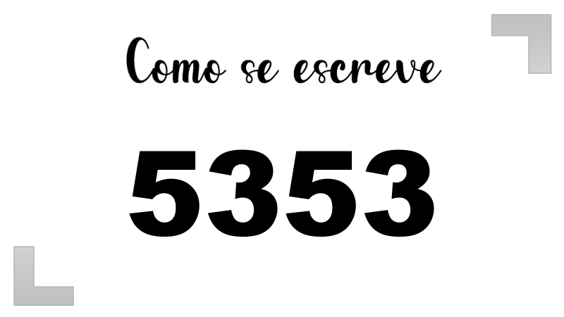Imagem do número 5353