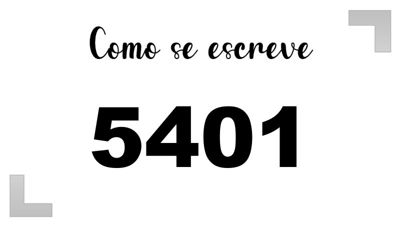 Imagem do número 5401