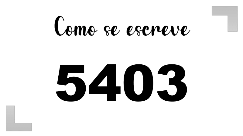 Imagem do número 5403