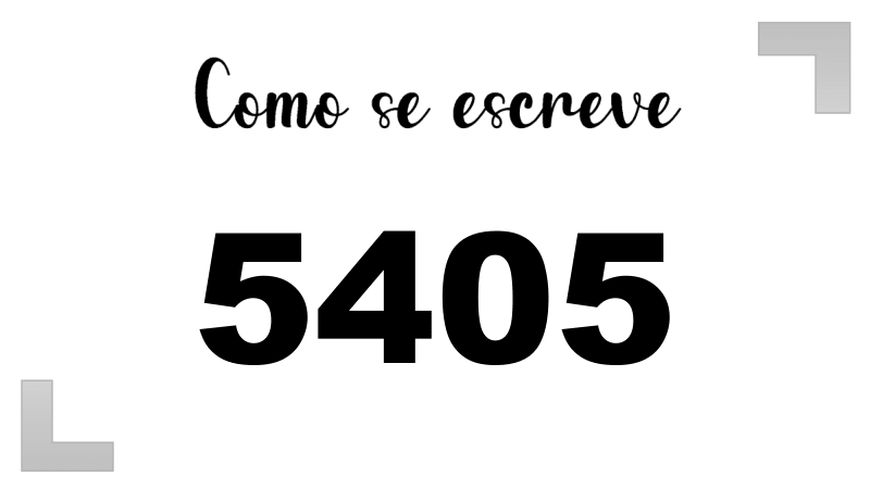 Imagem do número 5405