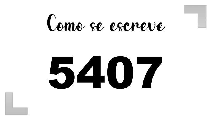 Imagem do número 5407