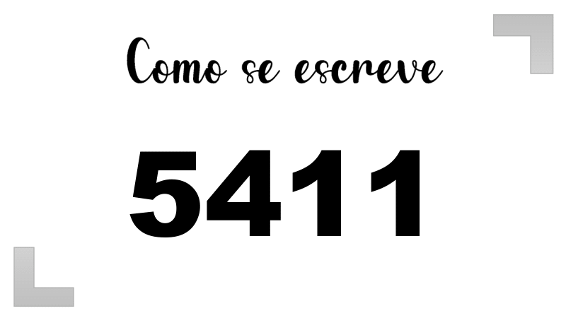 Imagem do número 5411