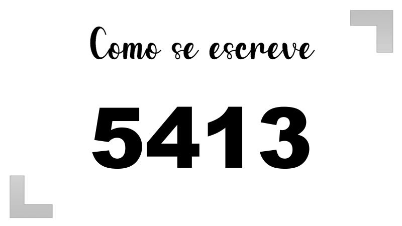 Imagem do número 5413